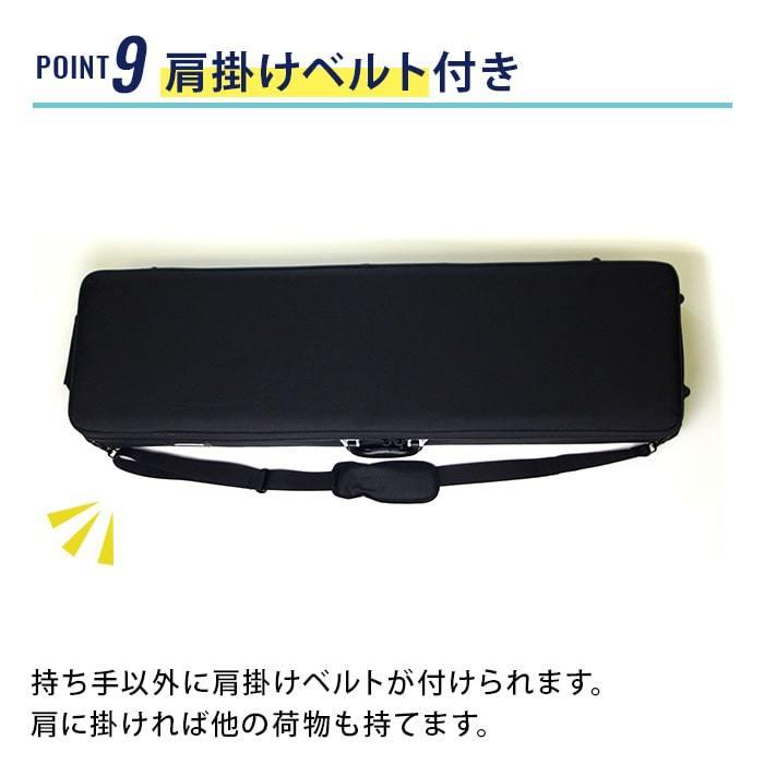 三味線ケース 撥水 軽量 リュック付 津軽 太棹用 長トランク ハード