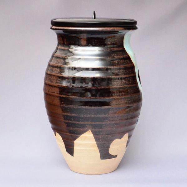 水指 茶道具 陶若窯 ロバク写水指 : 茶道具専門店 (有)菊池商店 - 通販