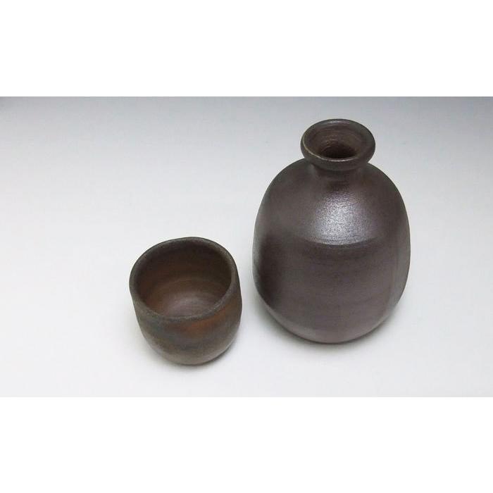 備前焼 徳利酒呑（桟切） 送料無料| おしゃれ 日本製 工芸品 山口県 和