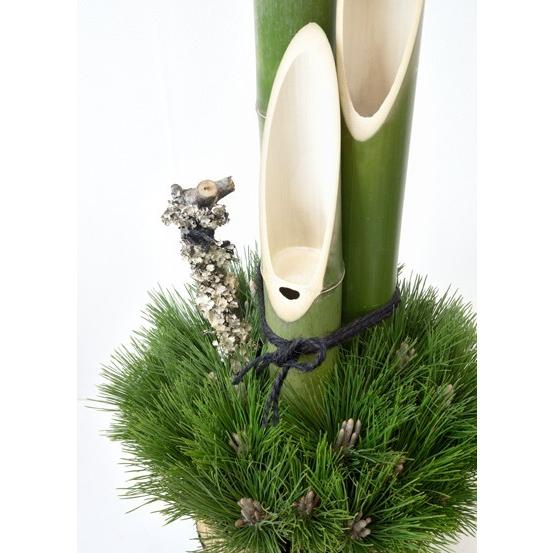 本格 門松 「雅（みやび）」 1.2m （関東向け） 一対2台 すべて