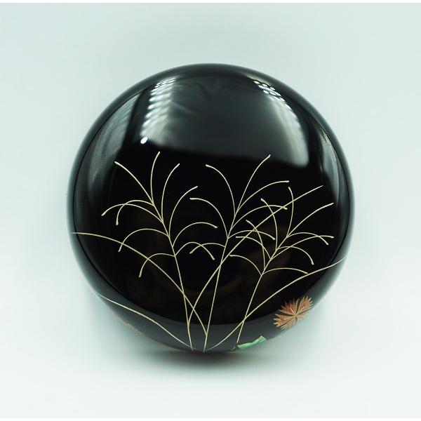 茶道具 棗 中棗 秋草蒔絵 米本匠伯 桐箱 : 新古茶道具 さかい ヤフー店