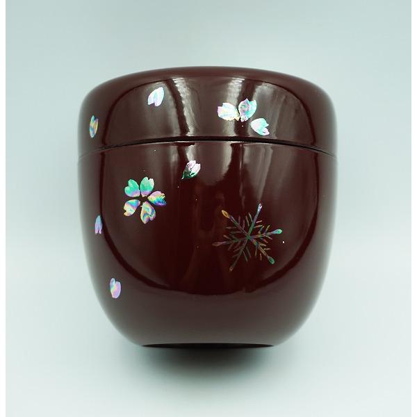 茶道具 棗 中棗 螺鈿風蒔絵各種 樹脂製 化粧箱 : 新古茶道具 さかい