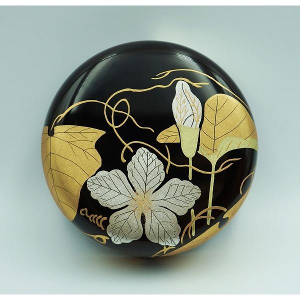 茶道具 棗 中棗 夕顔 玄々斎好写 宮田宗景 桐箱 : 新古茶道具 さかい