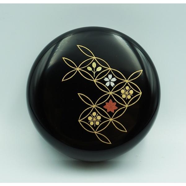 茶道具 棗 中棗 継ぎ七宝蒔絵 黒川和禅 桐箱 : 新古茶道具 さかい