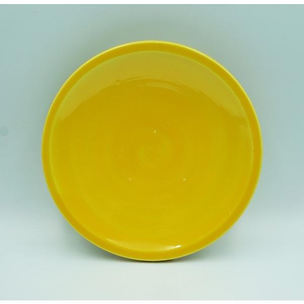 茶道具 水指 水指 黄交趾 砂金袋 高野昭阿弥 桐箱 : 新古茶道具 さかい