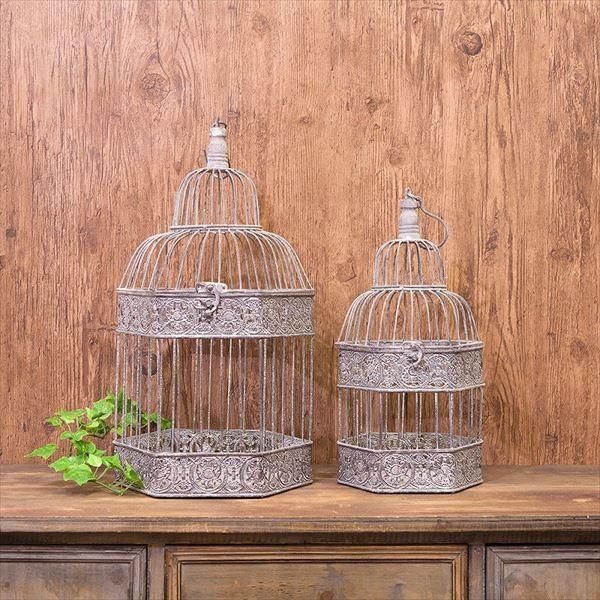 アメリカン レトロ 鳥かご ガーデニング アンティーク フラワーベース