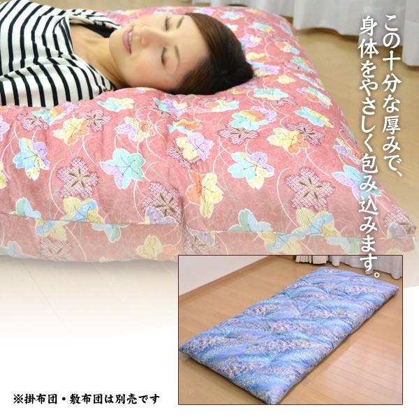 和敷布団 シングル 和布団 手作り ふんわり綿布団 〔〕 : ふとん工場