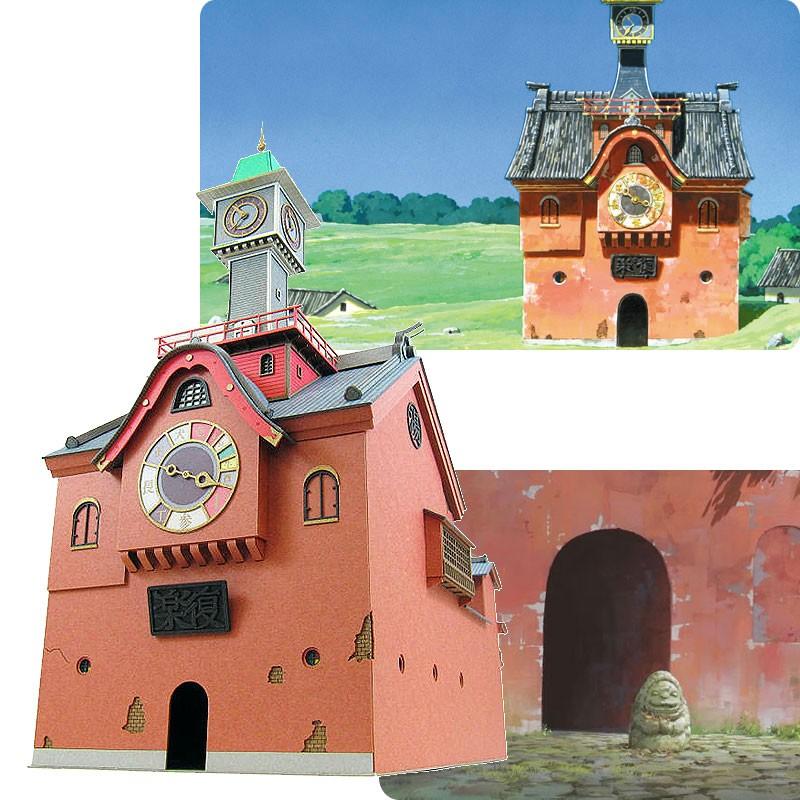 千と千尋の神隠し 【時計塔】 ：さんけい キット N(1/150) MK07-27