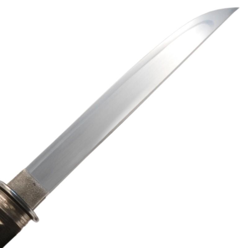 模造刀 小刀 大黒拵え 極上研磨刀身守刀 短刀 tks-527 日本刀 美術刀剣