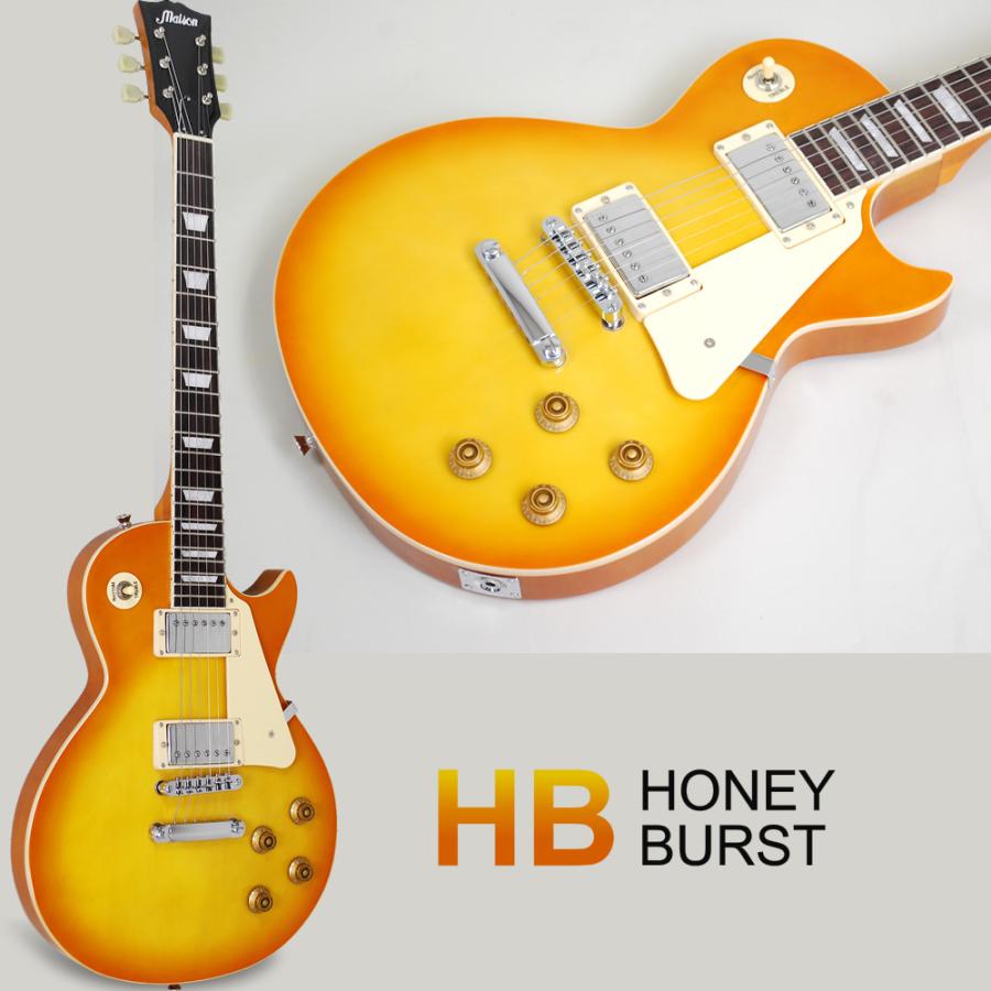 エレキギター レスポールタイプ Maison LP-28 単品〔ソフトケース付属