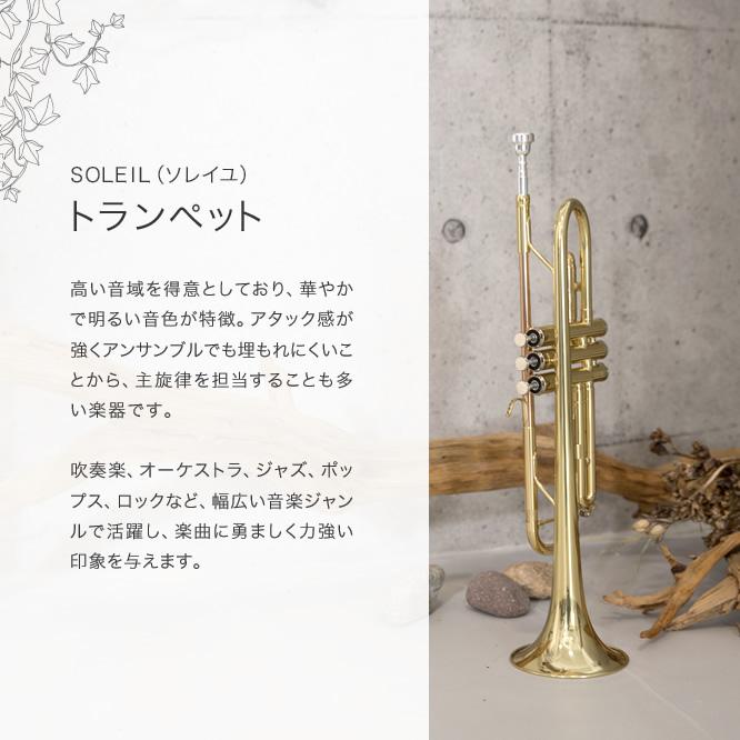 Soleil トランペット STR-1 単品〔専用ケース、その他付属品付き