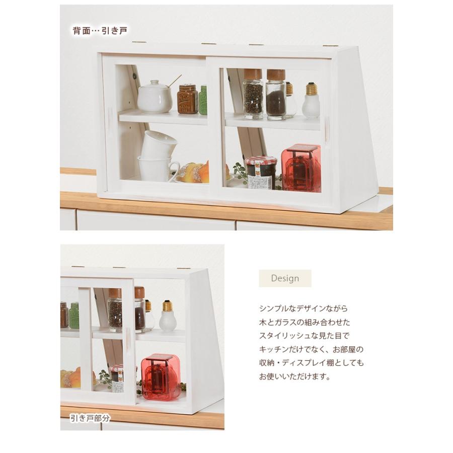 スパイスラック 調味料 入れ 2扉 2段 ラック ガラス ケース おしゃれ