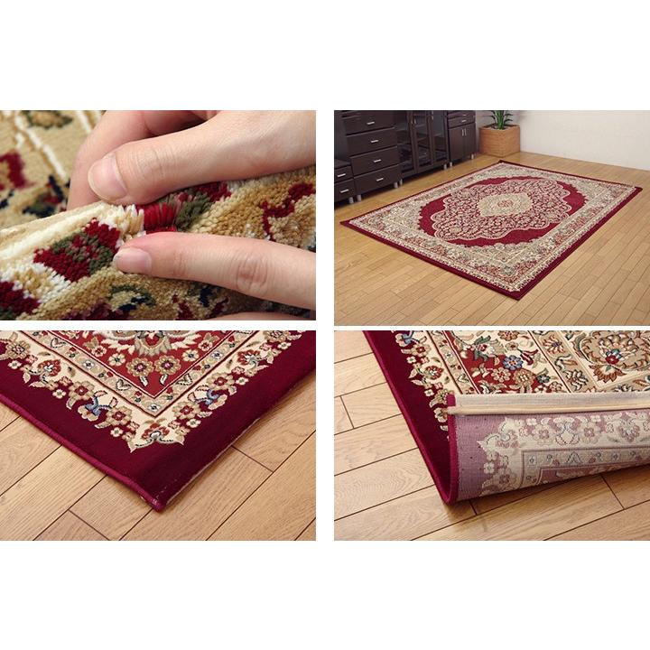 最高級 トルコ 製 ウィルトン 織り240×330cm 6畳 ホットカーペット 床