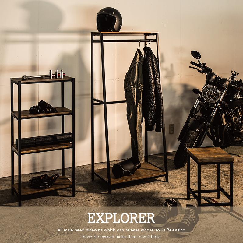 三段ラック オープンラック キッチンラック ラック 幅50 高さ77.5 棚