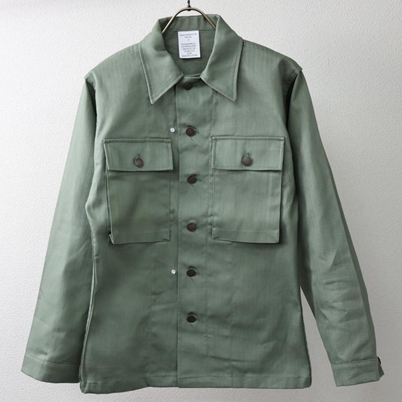 アメリカ軍. HBT M43ジャケット[復刻品] アメリカ 米軍 US WW2 新品 軍