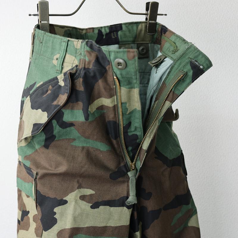 US. M-65 フィールドパンツ[ウッドランドカモ]《実物・新品(未使用品