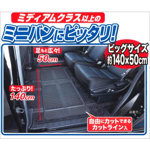 BONFORM（ボンフォーム） フロア マット 汎用 防水 ラバー カーマット