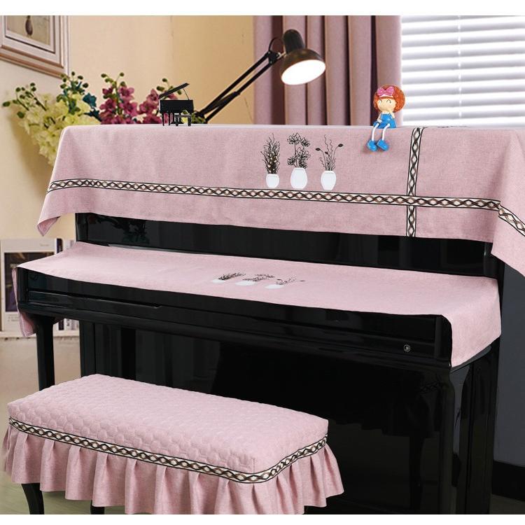 ピアノカバー アップライト トップカバー ピアノ 防塵カバー モダン