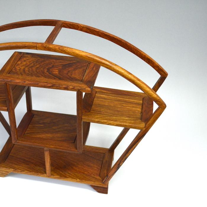 珍品棚 飾り棚 小棚 木製 シェルフ 収納ラック 茶器 花器 オブジェ