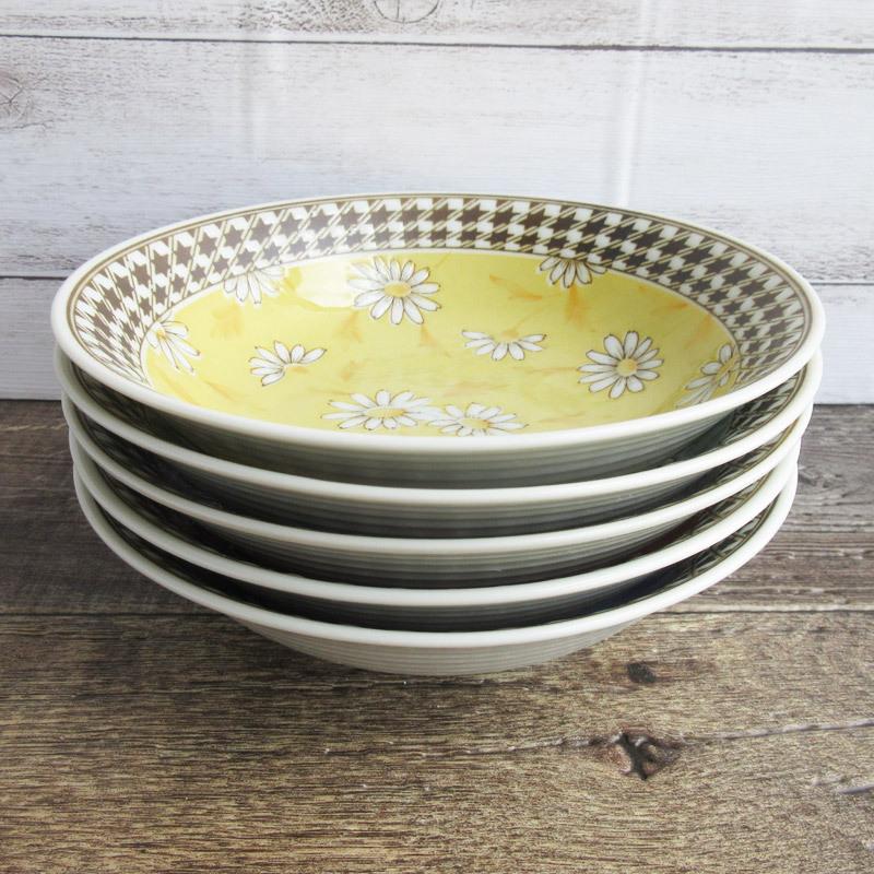 浅鉢 中鉢 17cm 和食器 日本製 取り鉢 ボウル 取り皿 煮物 / 千鳥格子