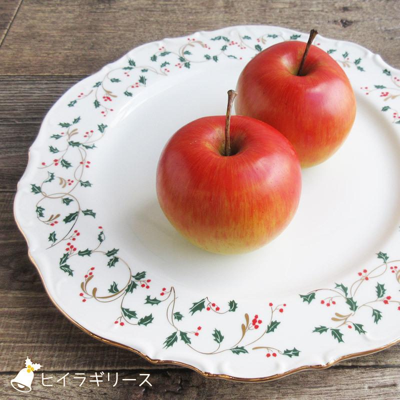 クリスマス パーティープレート 31.5cm（2柄選択）/ 大皿 金線