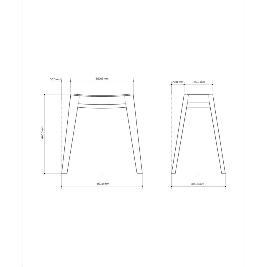 sarasa design（サラサデザイン） スタッキングスツール チェア 椅子