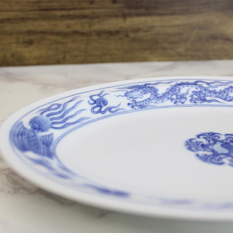 餃子皿 楕円皿 中華皿 オーバル プレート 焼きそば 回鍋肉 酢豚 中華