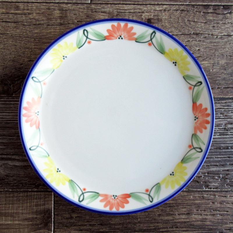 イタリア風 花柄パスタプレート 25.5cm / イタリア料理レストラン