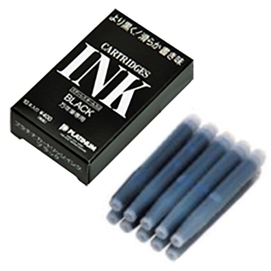 プラチナ万年筆 カートリッジインク SPSQ-400#1 ブラック 10本入り