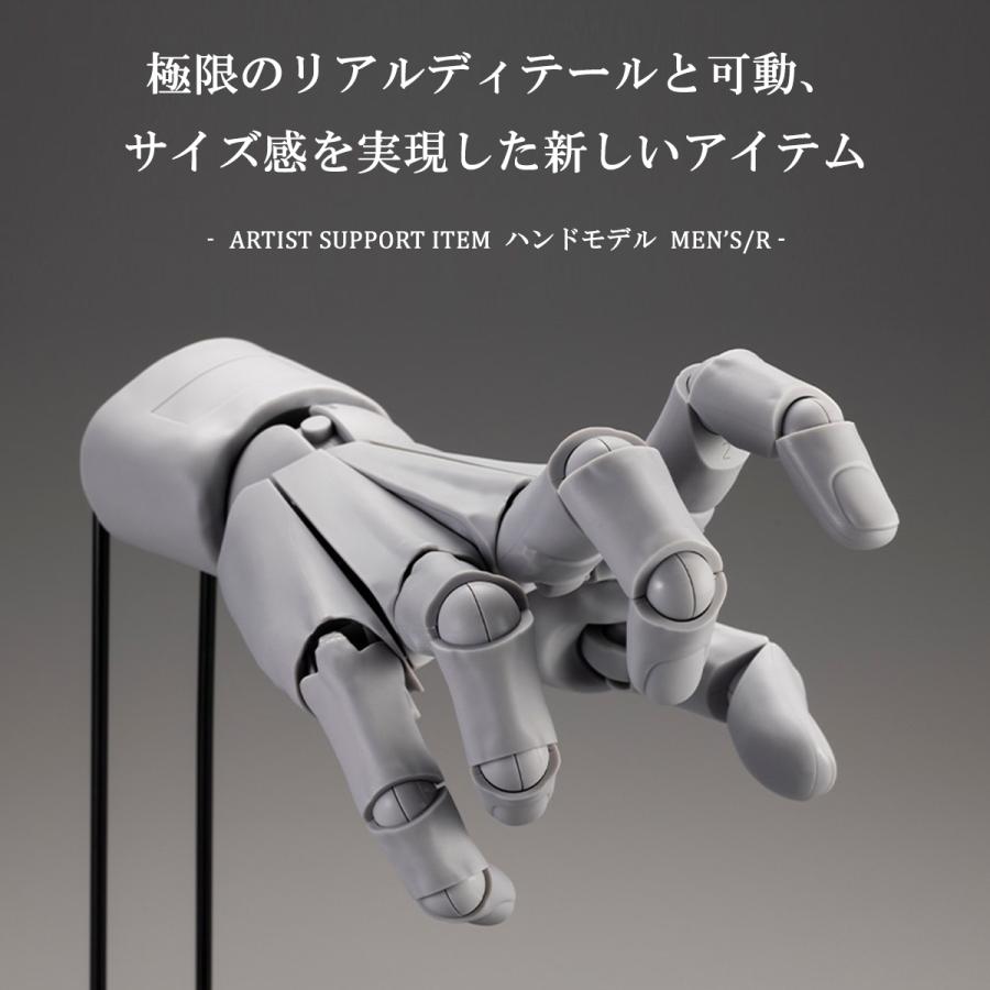 コトブキヤ（KOTOBUKIYA） 「R / GRAY」 ハンドモデル MEN'S 右手