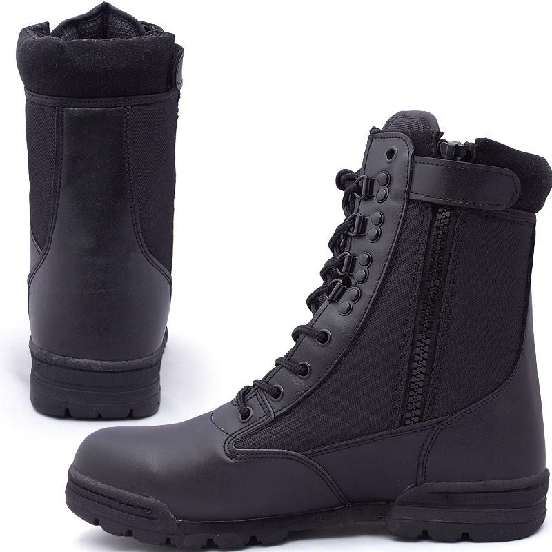 YMCLKY BLACK TAC #KA7023 サイドジッパー タクティカルブーツ FB004YN