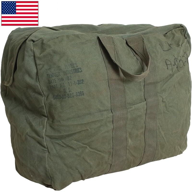 米軍 USAF フライヤーズキットバッグ コットン USED BH068UN アメリカ