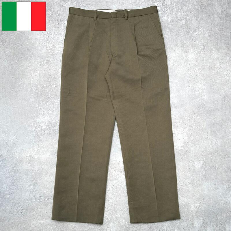 イタリア軍 EI ユニフォームパンツ ウールポリエステル デッドストック