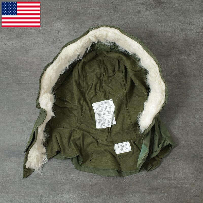 米軍 M-65パーカー用フード アクリルファー デッドストック HE011NN