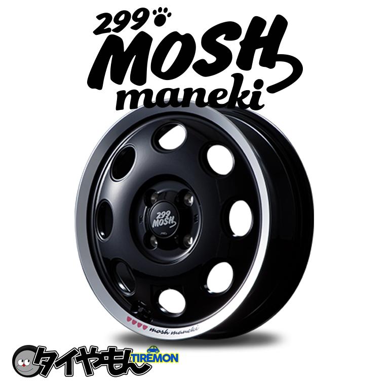 マルカ MID WHEELS 299MOSH maneki マネキ 軽自動車用 15インチ 4H100