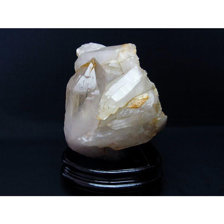 2.6Kg ライトニング水晶 カルサイト共生 原石 t501-4089 : 誠安天然石