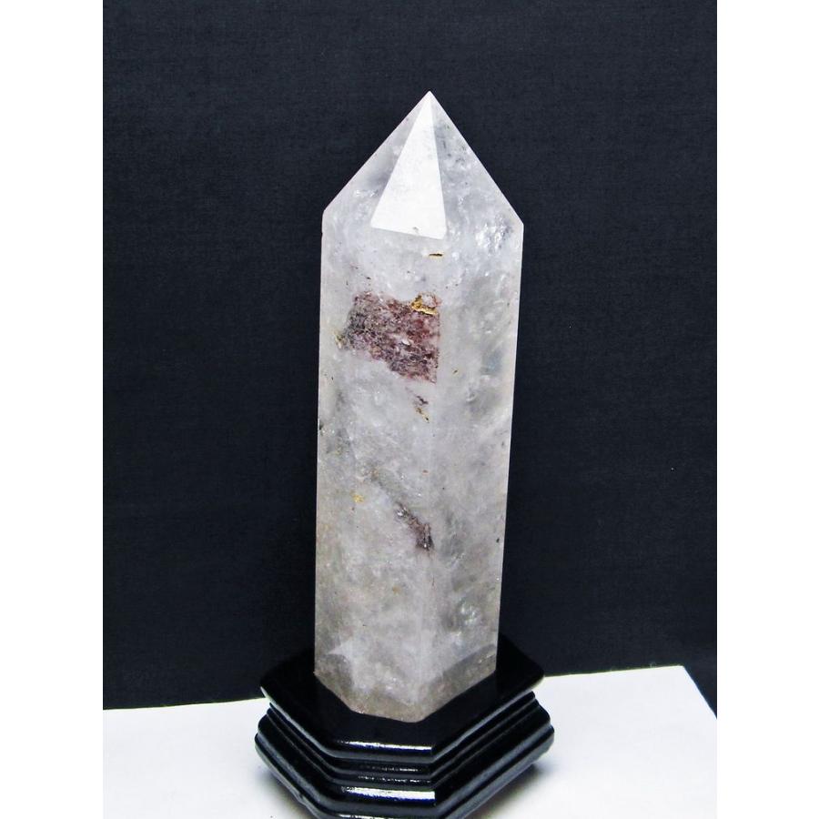 1.6Kg 虹入り ガーデンクォーツ（庭園水晶）ヒマラヤ水晶 六角柱 t627