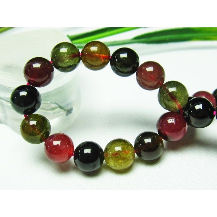 ミックスカラートルマリン ブレスレット 8mm パワーストーン 天然石