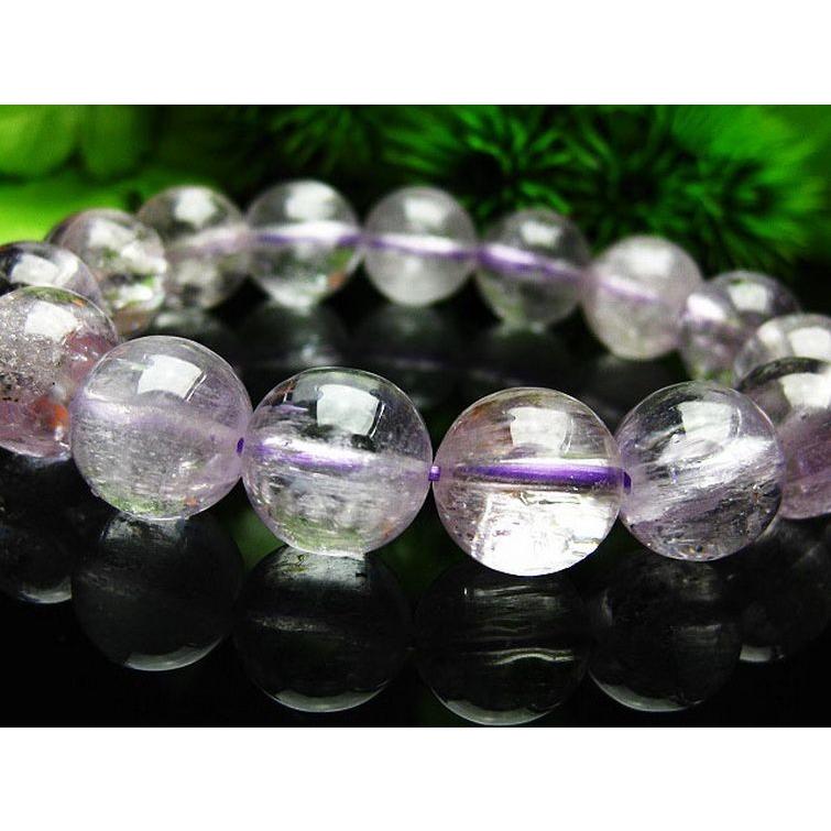 クンツァイト ブレスレット 13mm パワーストーン 天然石 k1-1307 : 誠
