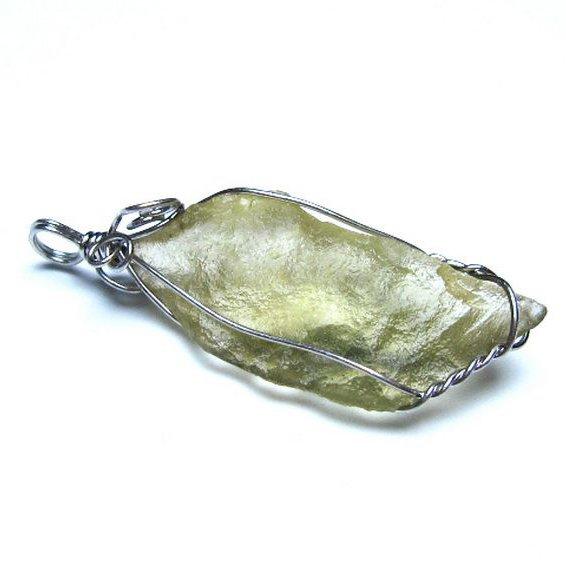 リビアングラス ペンダント t298-808 : 誠安天然石専門店 - 通販