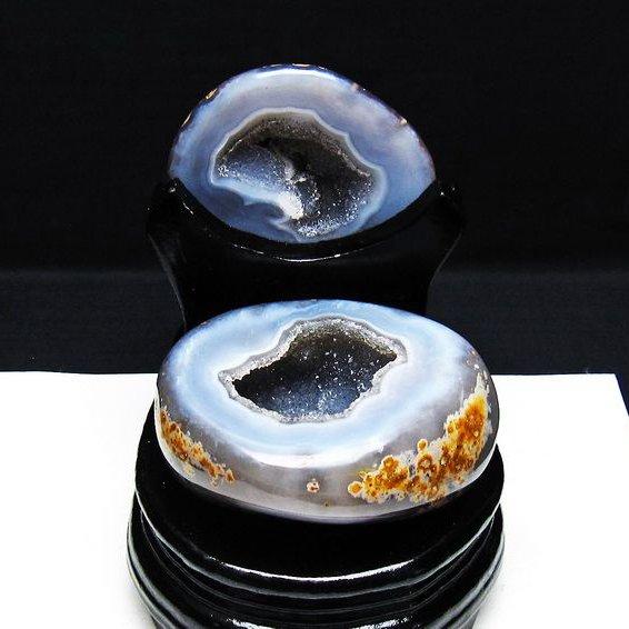 ペア水晶トレジャーメノウ t604-7771 : 誠安天然石専門店 - 通販