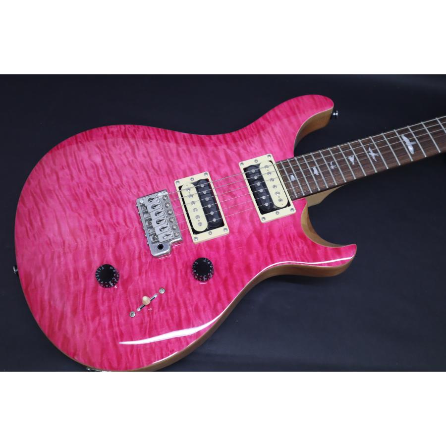 写真の現品です。PRS SE Custom 24 Quilt Top Bonnie Pink : 盛幸堂