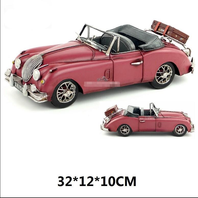 ジャガー Jaguar XK150 sports car ブリキ製 オールドカー ビンテージ