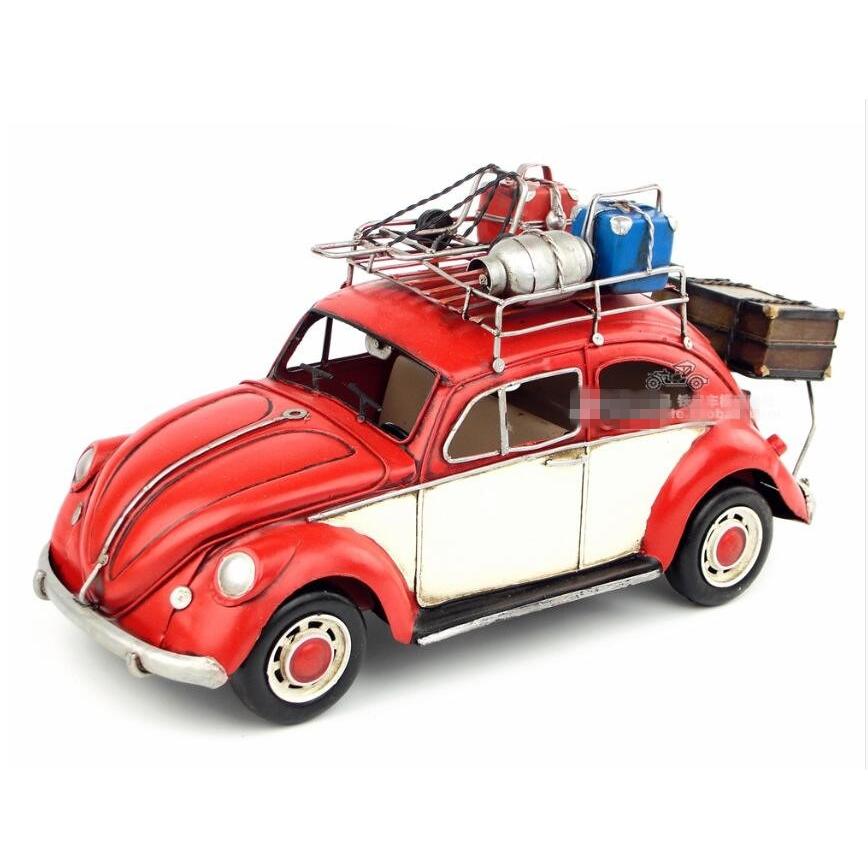 フォルクスワーゲン ビートル Beetle travel car ブラウン ブリキ製