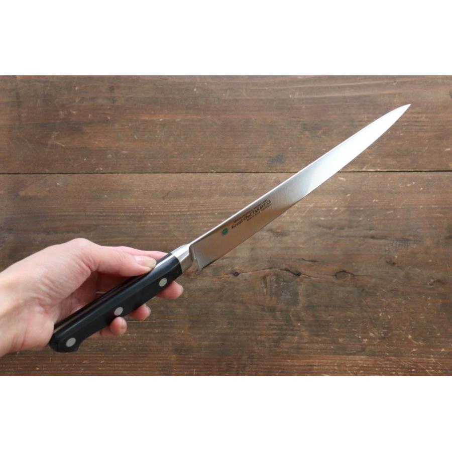 堺 孝行 グランドシェフ スウェーデン鋼 ナロースライサー 240mm (薄口