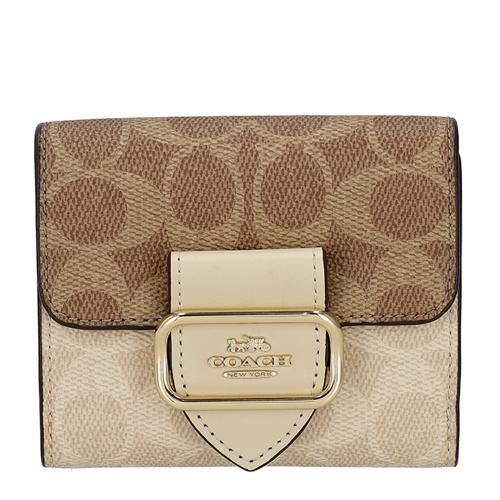 COACH（コーチ） アウトレット 二つ折り財布 レディース シグネチャー