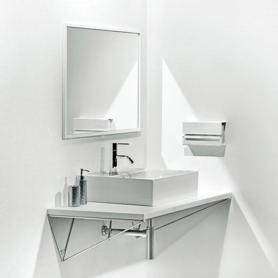 KAWAJUN シェルフ付きペーパータオルホルダー SE-48P-112 | ホワイト