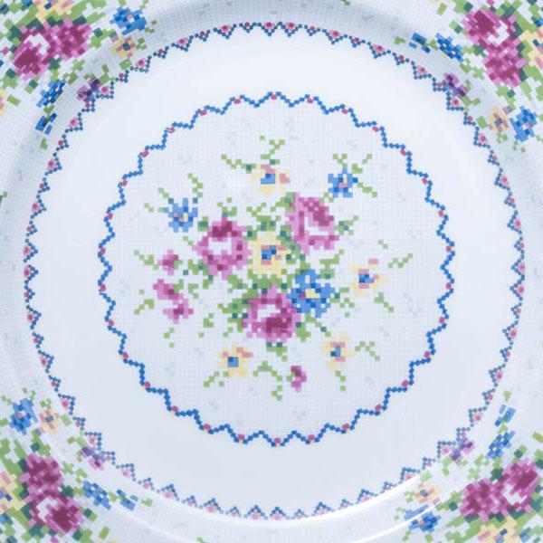 Royal Albert ロイヤル・アルバート プチポワン 24cmスクエアプレート