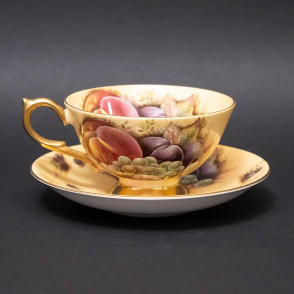 Aynsley エインズレイ オーチャードゴールド ティーカップ＆ソーサー