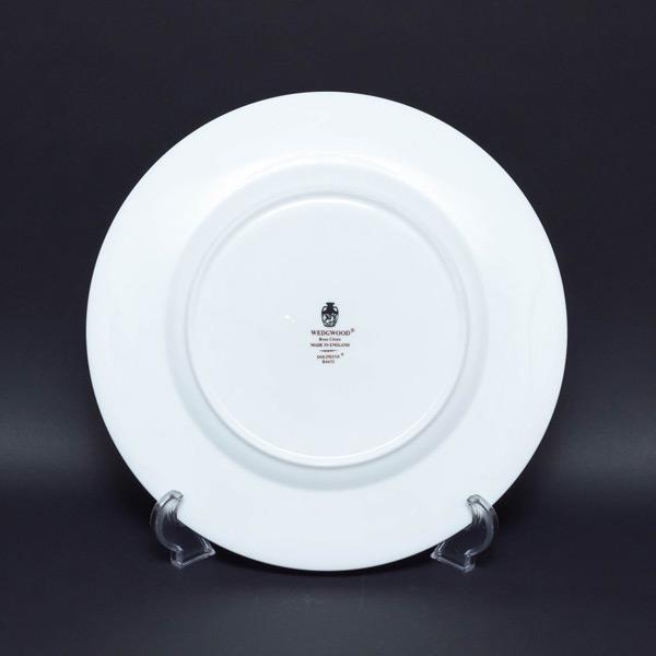 WEDGWOOD（ウェッジウッド） ドルフィン（ホワイト） 27cmプレート ※銀